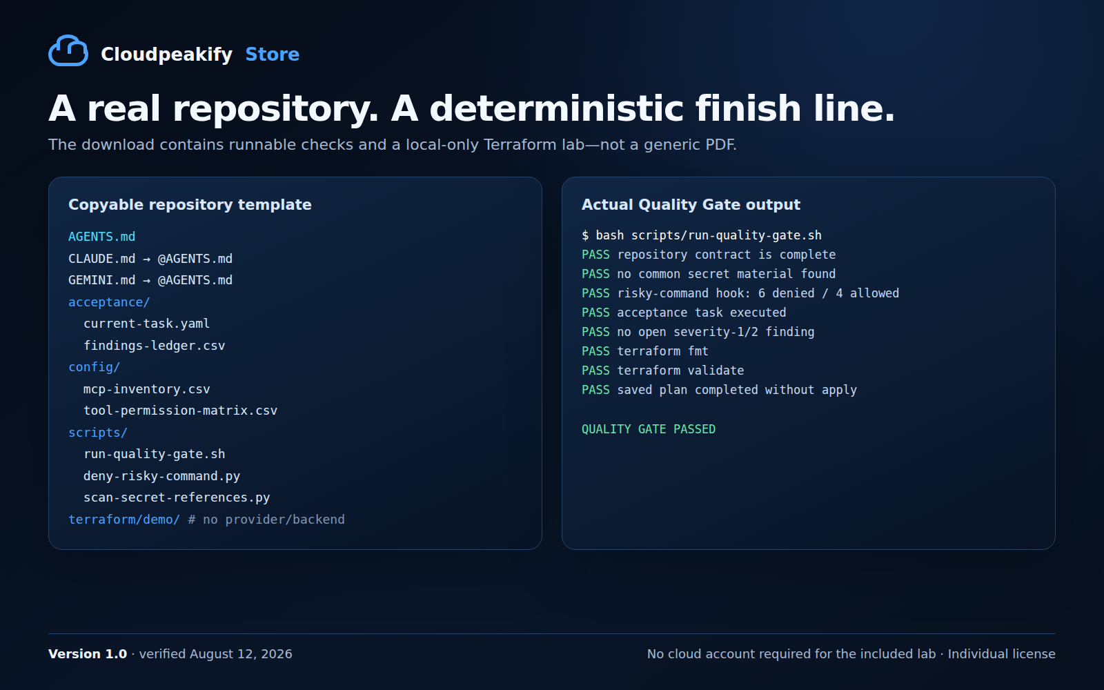 AI Coding Agents for DevOps: Production Guardrails Course + Lab repository preview